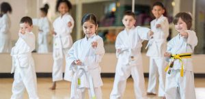 karate Class Background